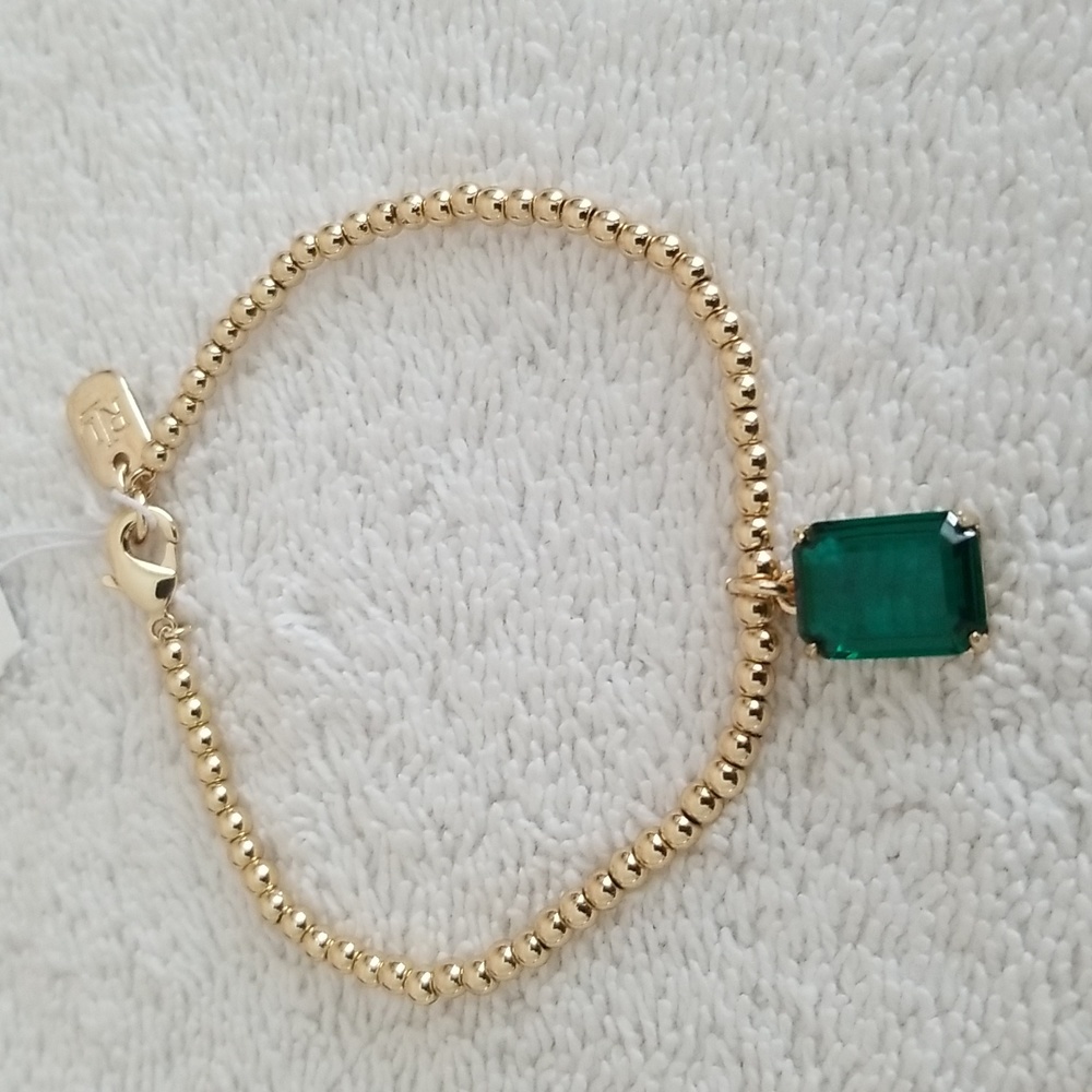 New Ralph Lauren Beaded Charm Bracelet